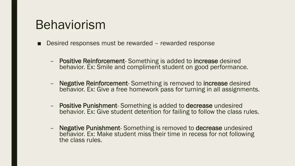 behaviorism