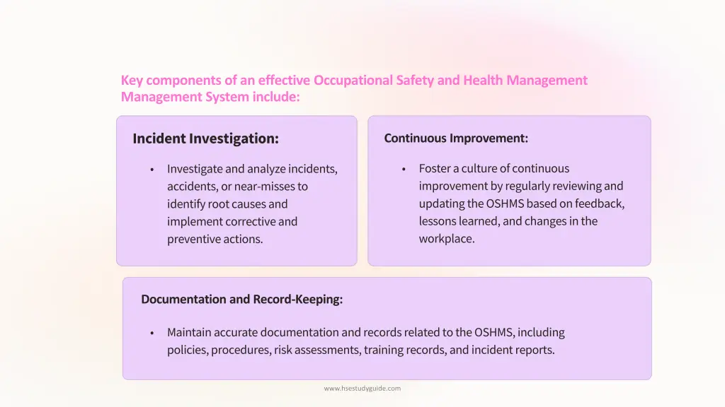 key components of an effective occupational 2