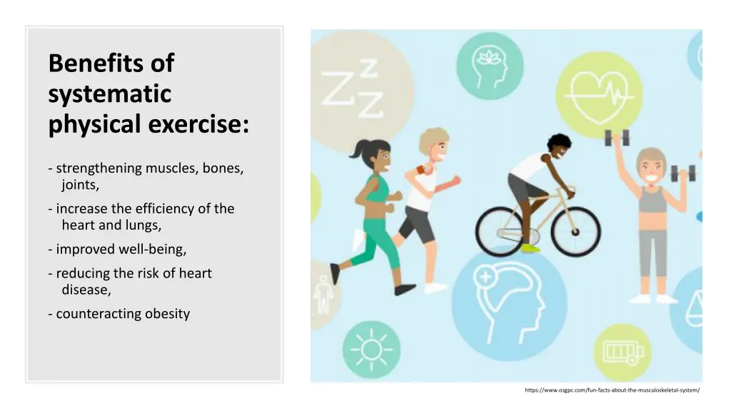 benefits of systematic physical exercise