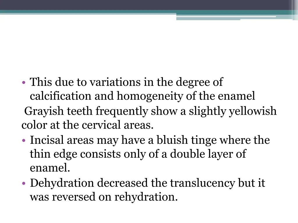 this due to variations in the degree