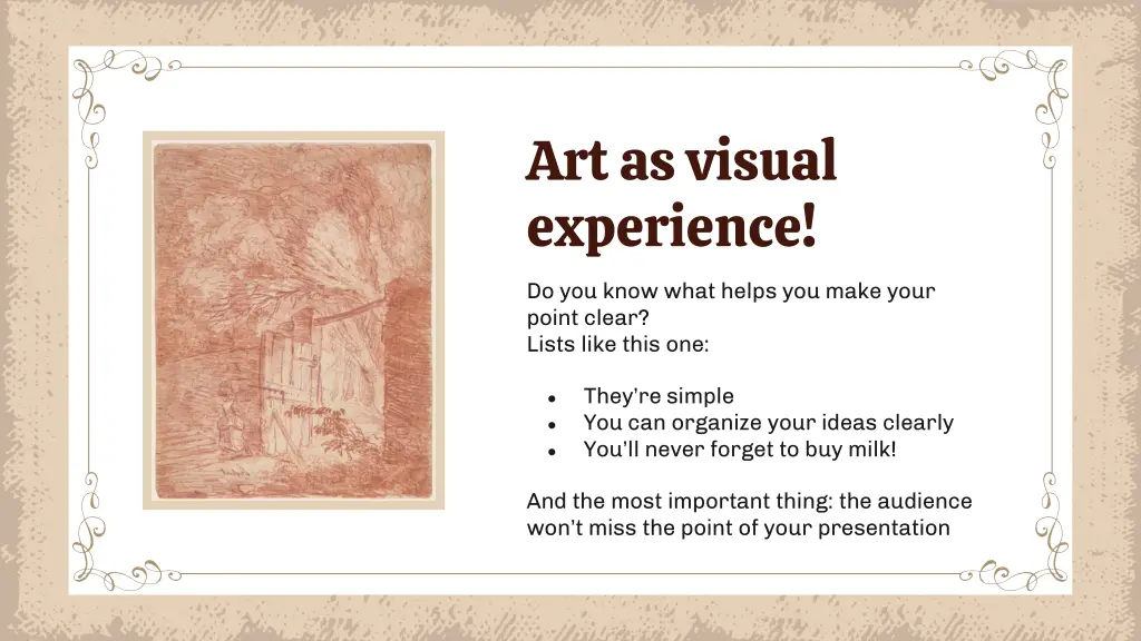 art as visual experience
