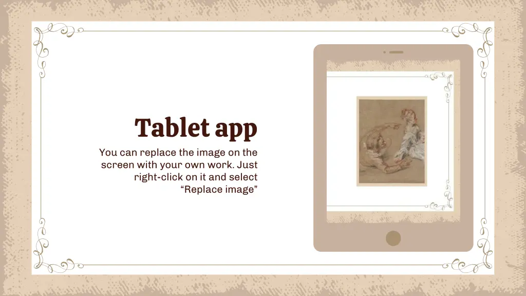 tablet app