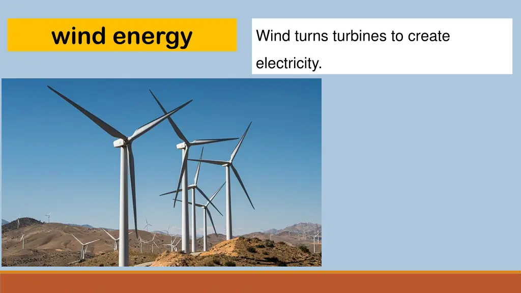 wind energy