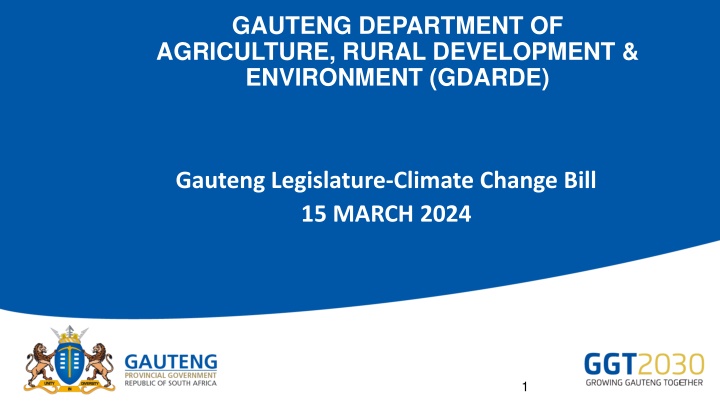 gauteng department of agriculture rural