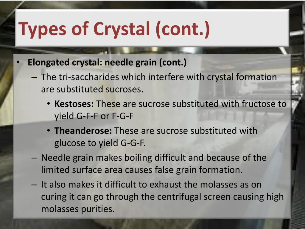 types of crystal cont 3