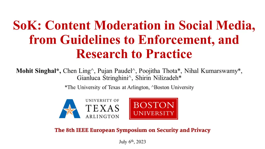 sok content moderation in social media from