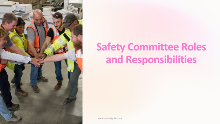 safety committee roles and responsibilities