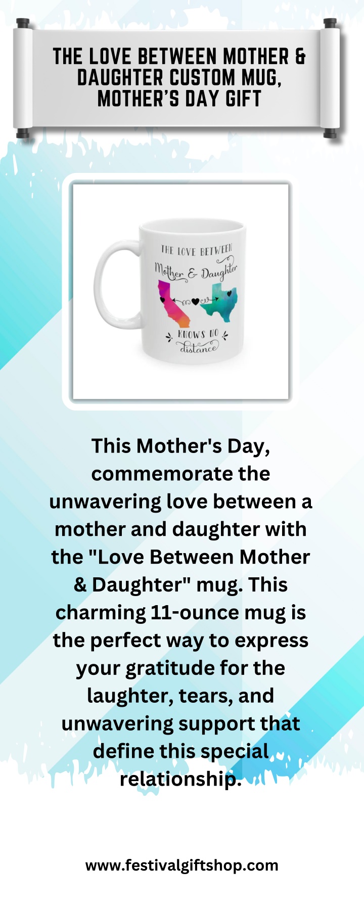 the love between mother daughter custom