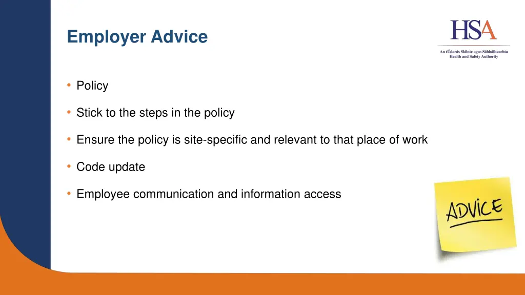 employer advice