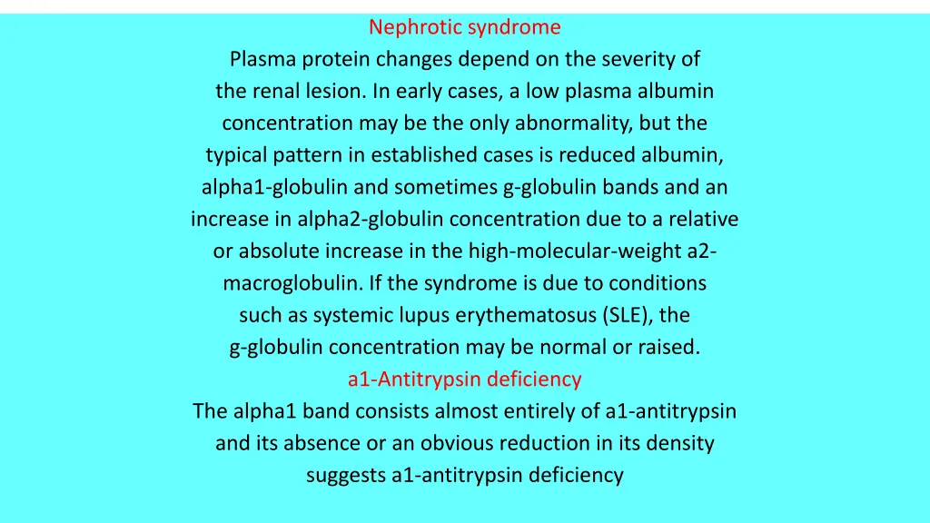 nephrotic syndrome