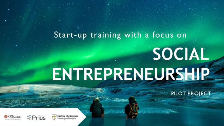 start up training with a focus on