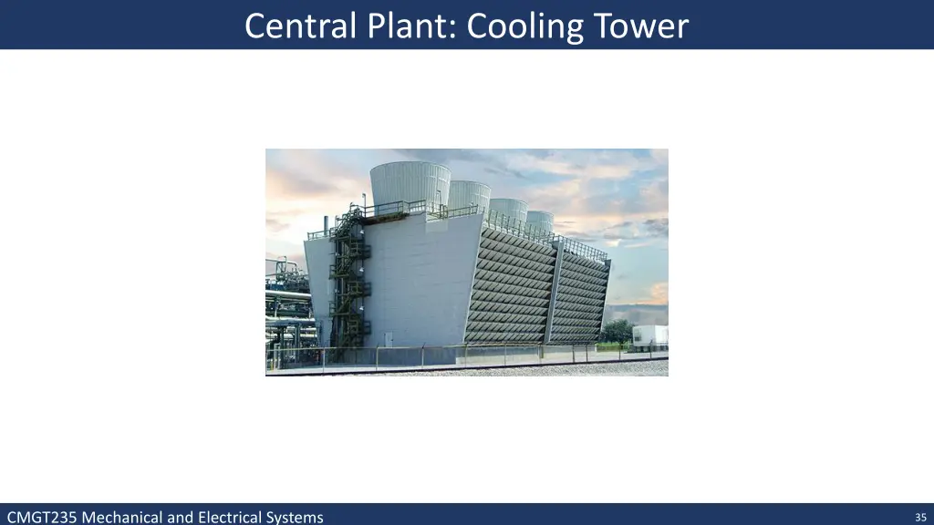 central plant cooling tower