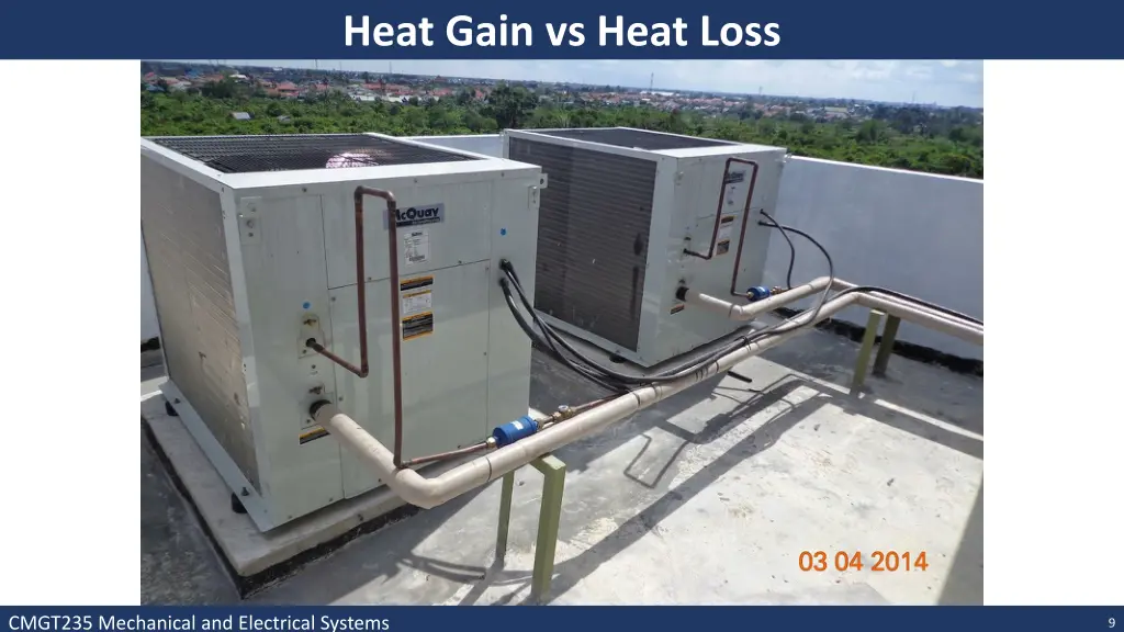 heat gain vs heat loss 1