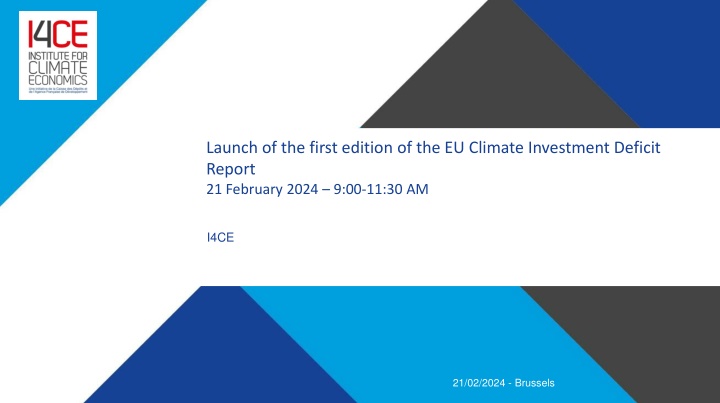 launch of the first edition of the eu climate