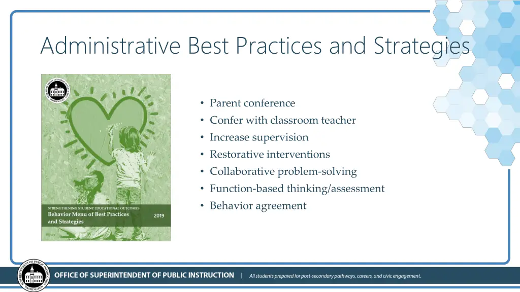 administrative best practices and strategies
