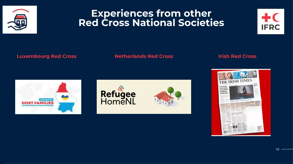 experiences from other red cross national 2