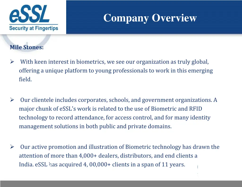 company overview 4