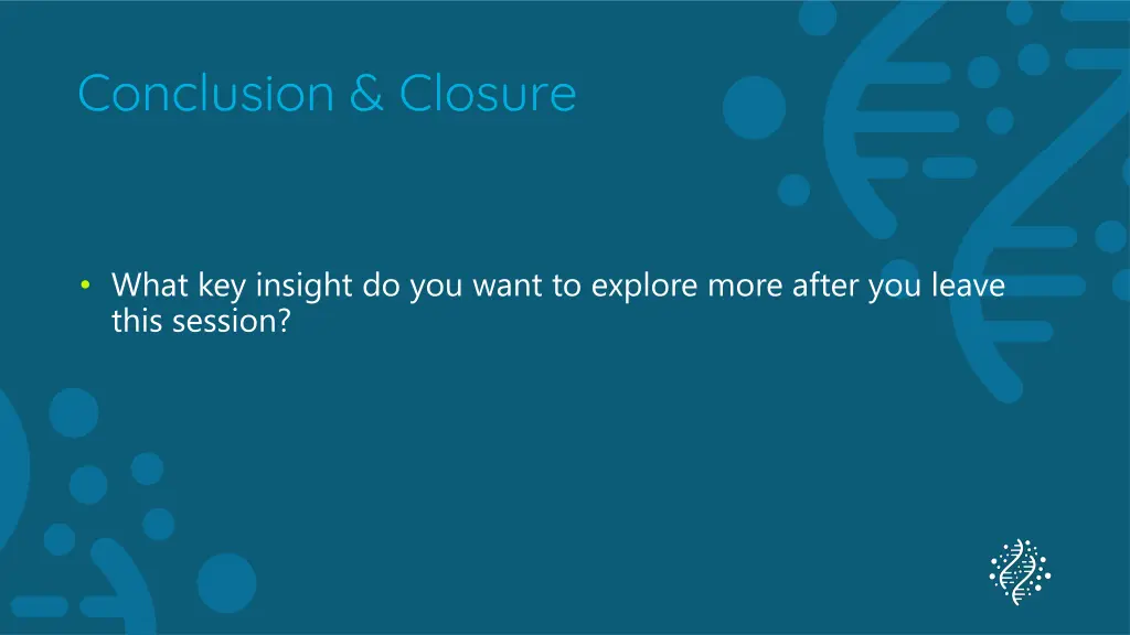 conclusion closure