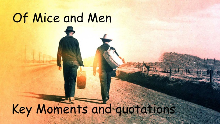 of mice and men