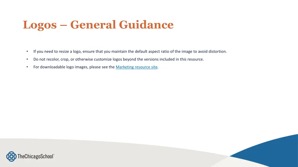 logos general guidance