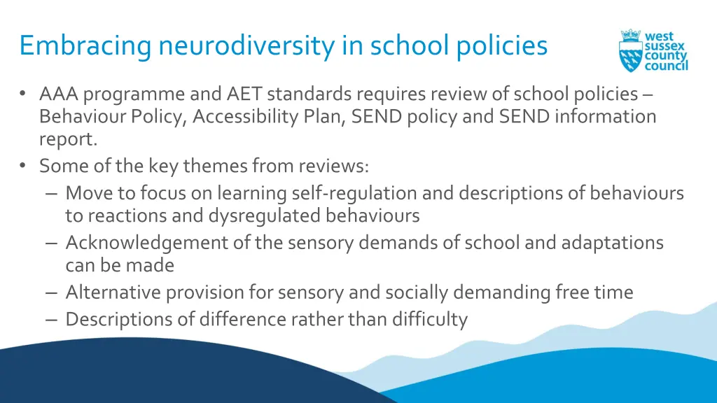 embracing neurodiversity in school policies