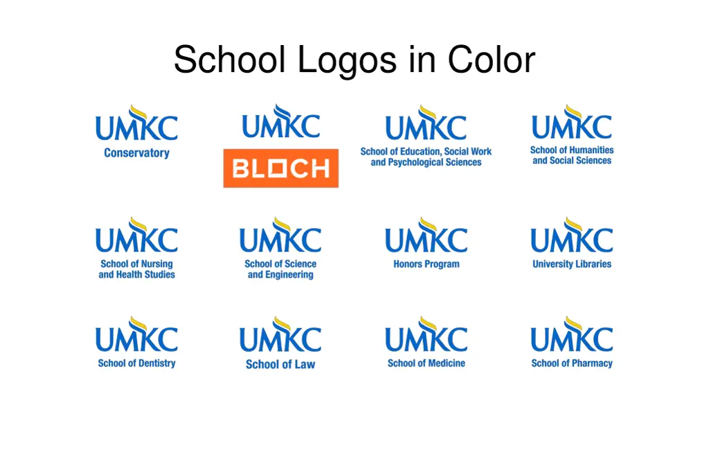 school logos in color