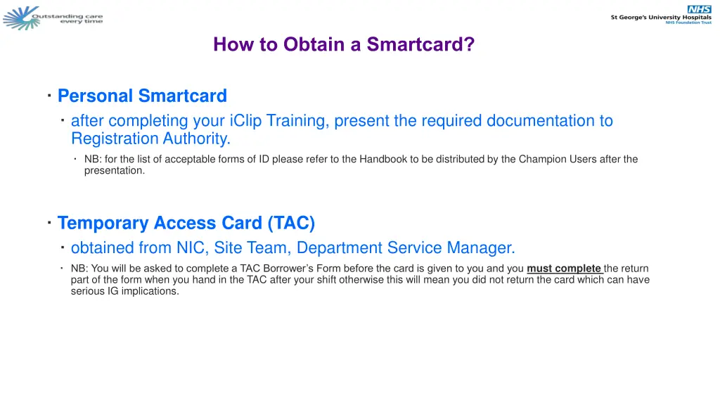 how to obtain a smartcard