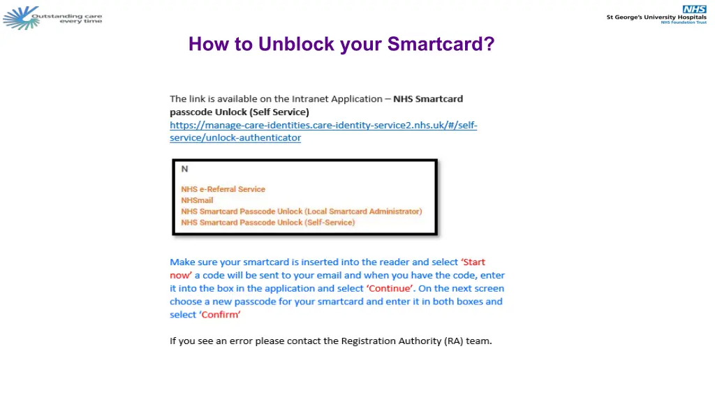 how to unblock your smartcard