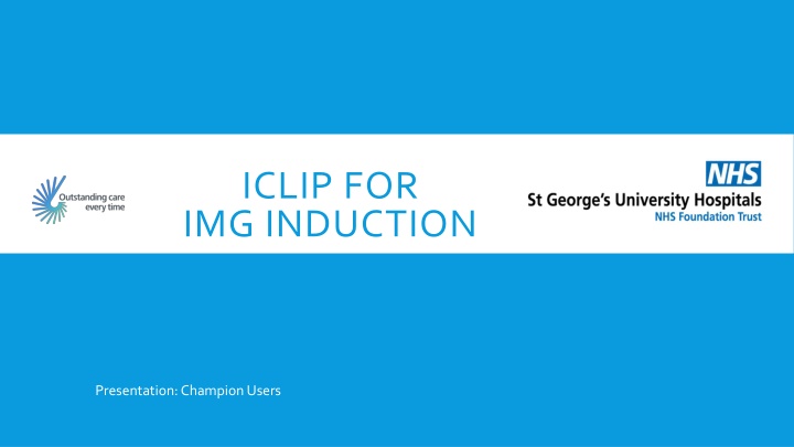 iclip for img induction