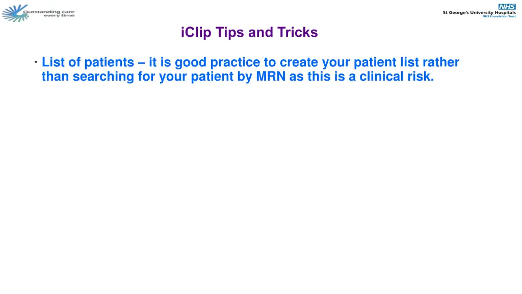 iclip tips and tricks