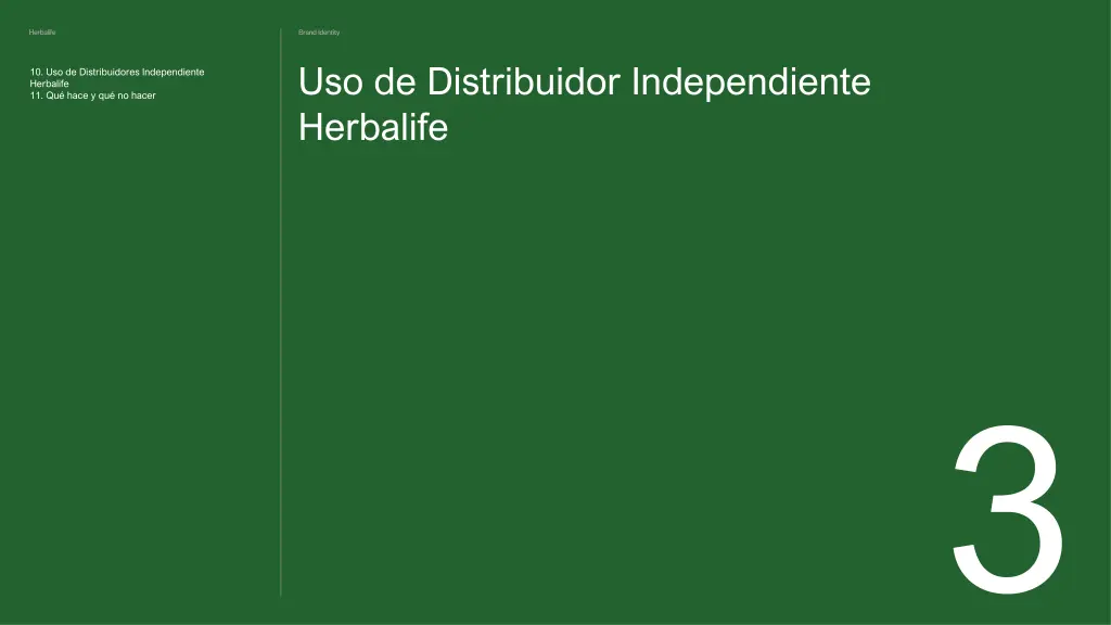 uso de distribuidor independiente herbalife