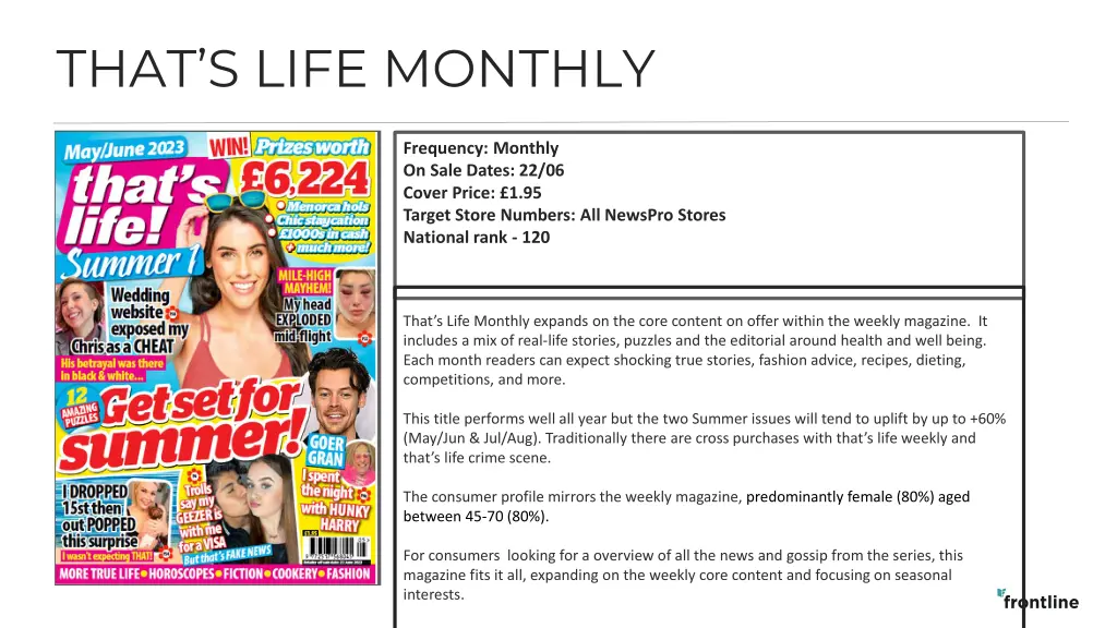 that s life monthly