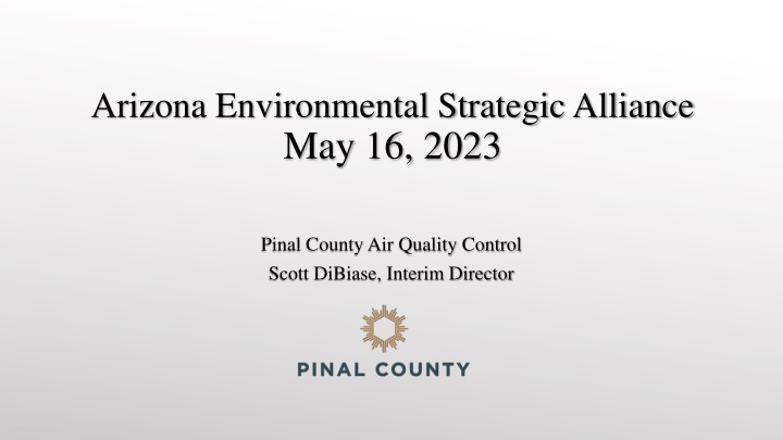 arizona environmental strategic alliance