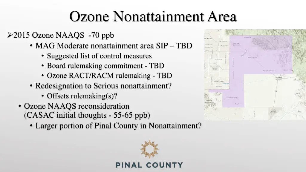 ozone nonattainment area
