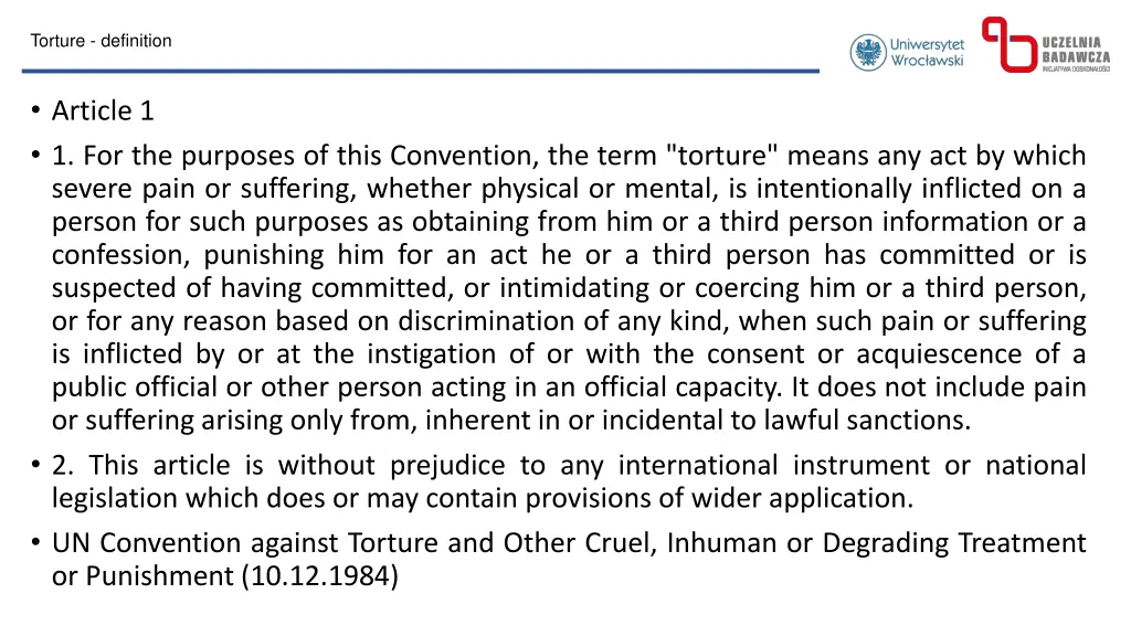 torture definition