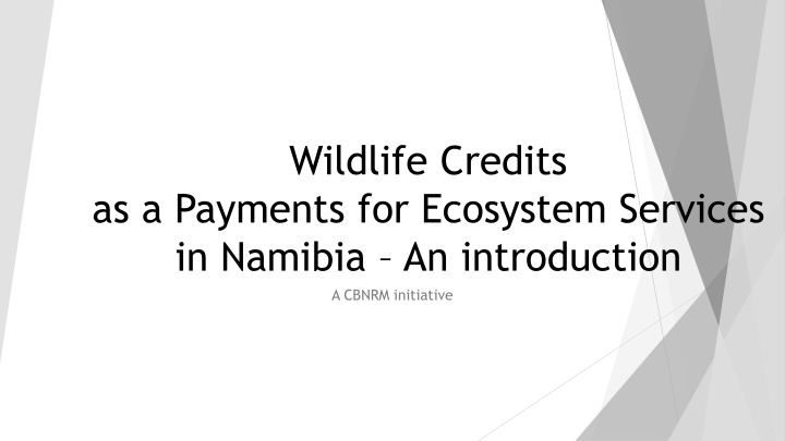wildlife credits