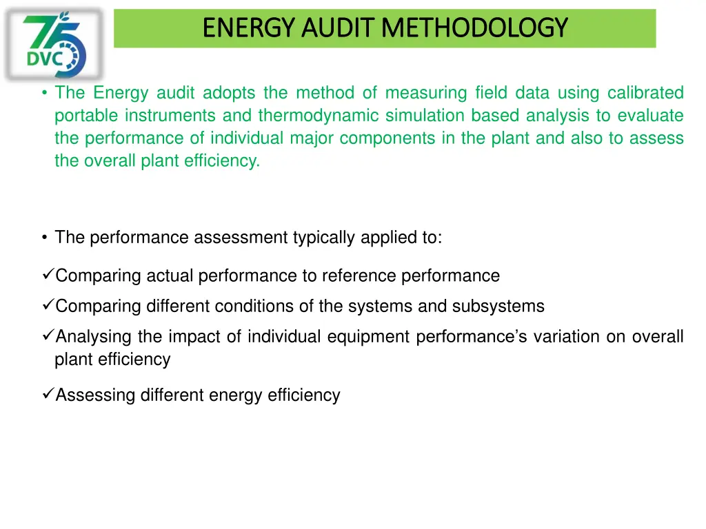 energy audit methodology energy audit methodology