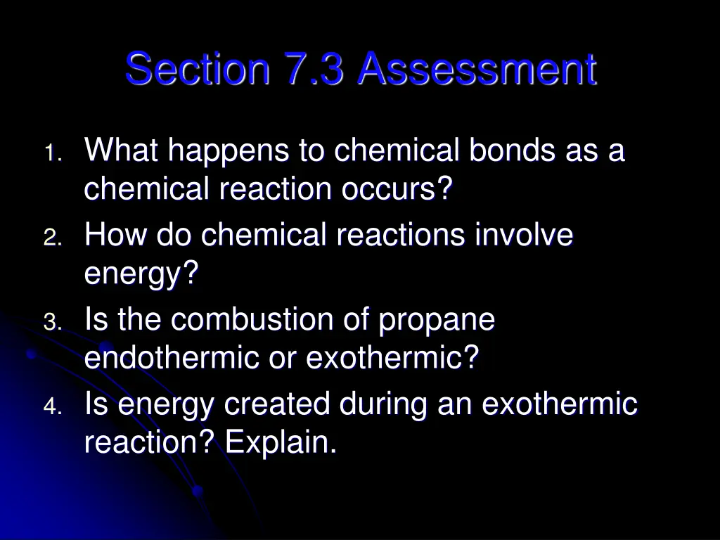 section 7 3 assessment