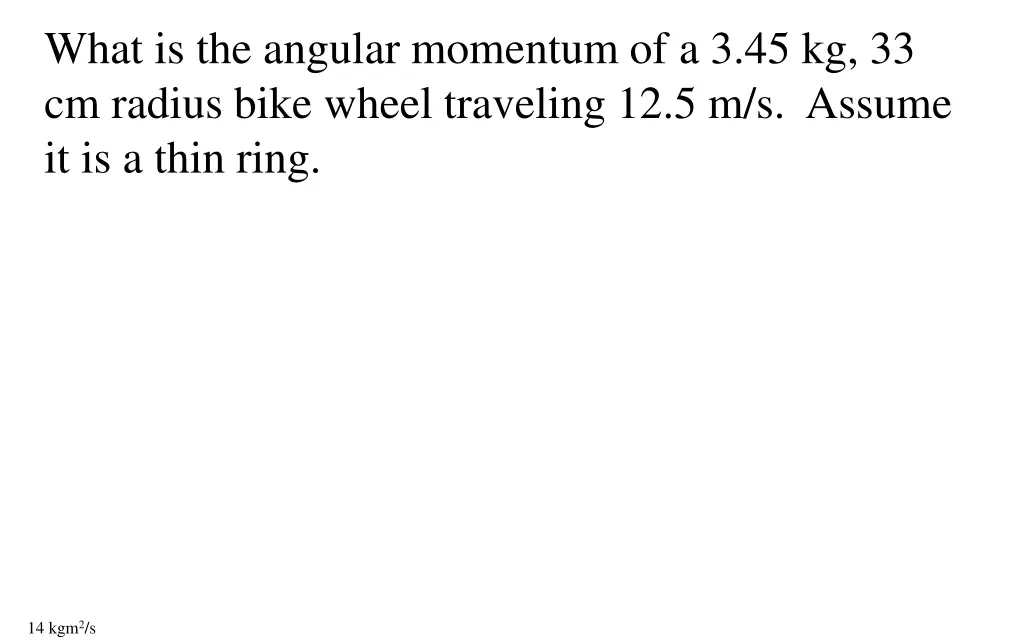what is the angular momentum