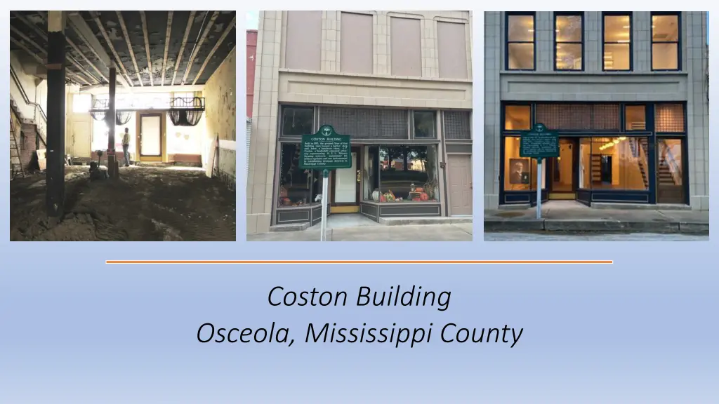 coston building osceola mississippi county