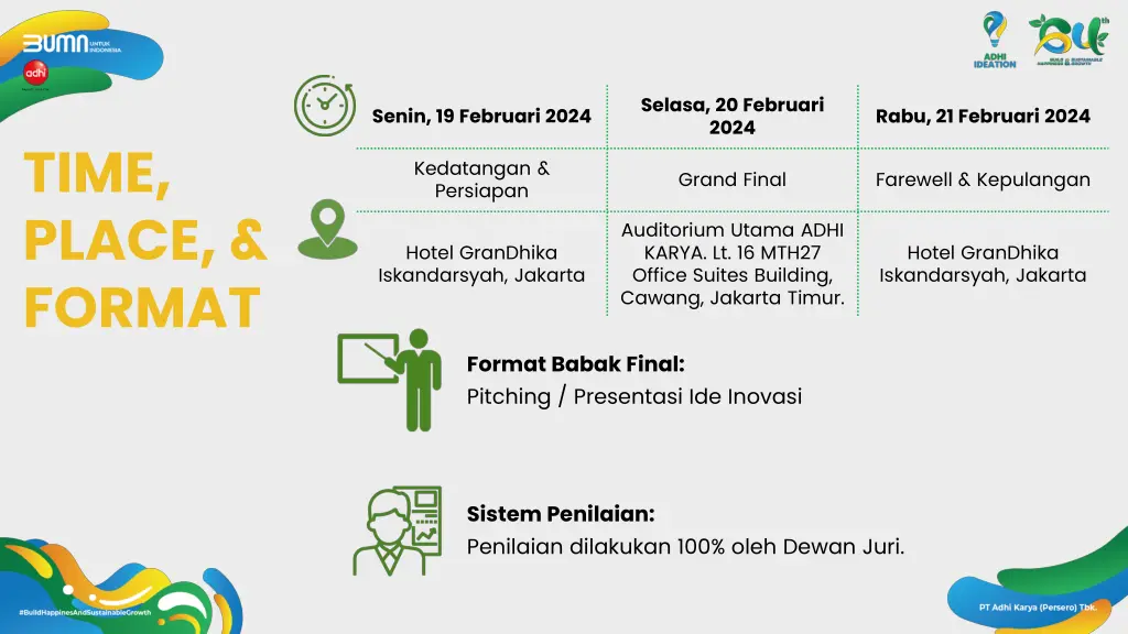 selasa 20 februari 2024