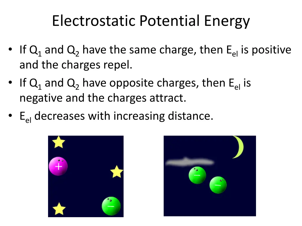 electrostatic potential energy 1