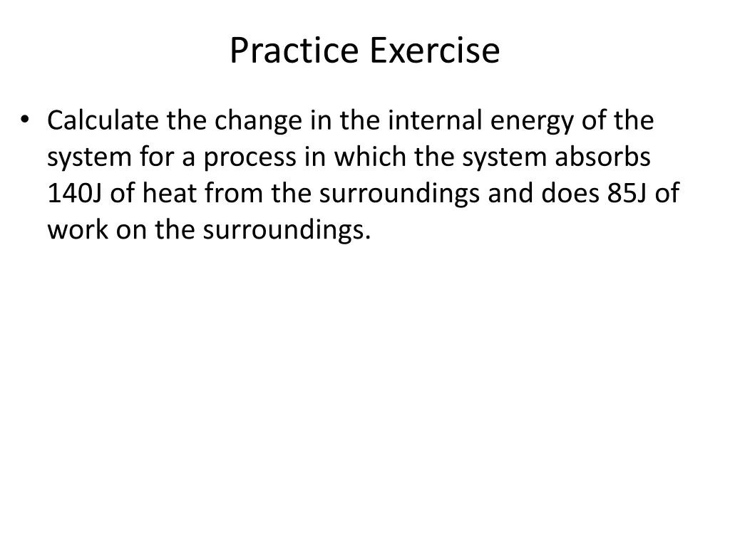 practice exercise 1