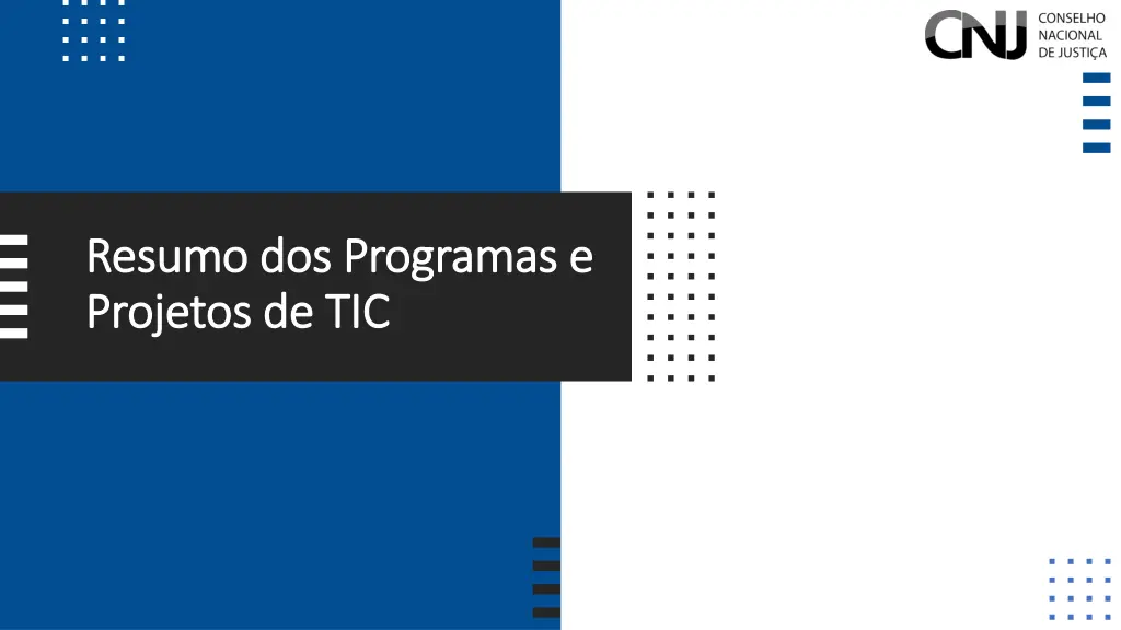 resumo dos programas e resumo dos programas