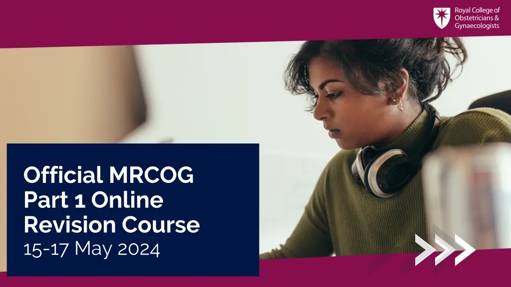 official mrcog part 1 online revision course