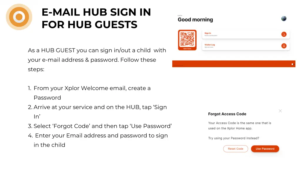 e mail hub sign in for hub guests