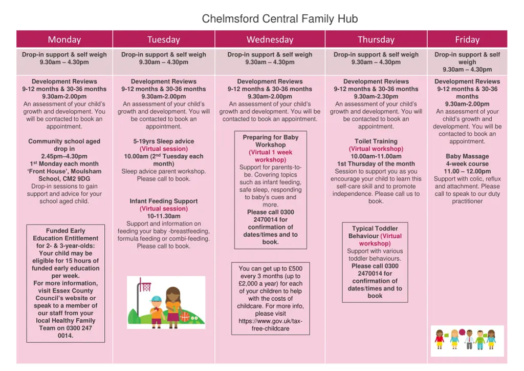 chelmsford central family hub