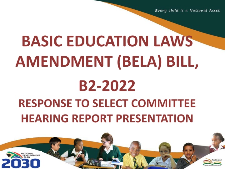 basic education laws amendment bela bill b2 2022