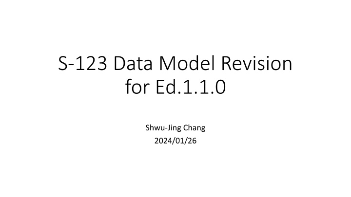 s 123 data model revision for ed 1 1 0