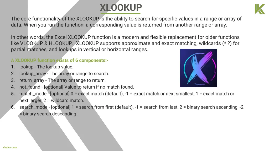 xlookup